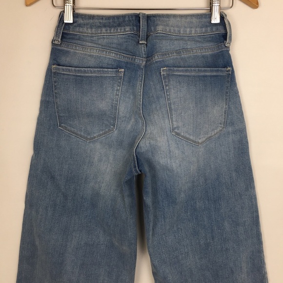 Women’s Wide Leg Jeans High Waisted Cropped Size 3 Junior Arizona Jean Co. - Picture 8 of 10